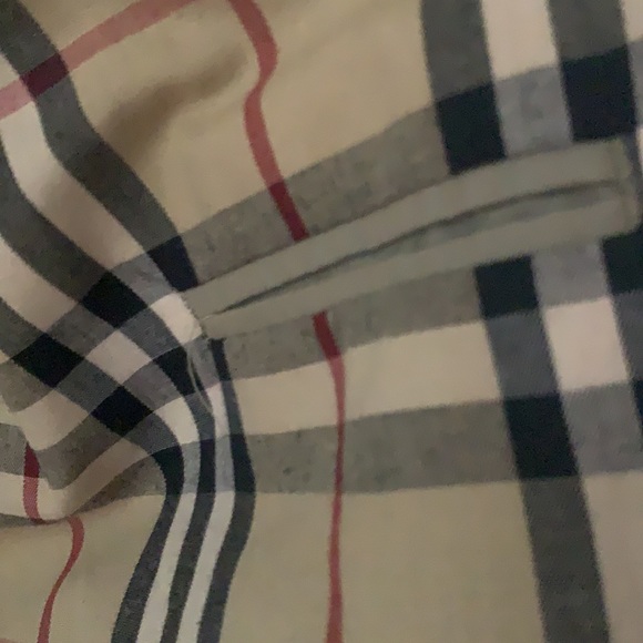 Burberry all weather trench coat size 36R vintage - Picture 9 of 11